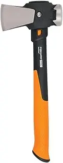 Fiskars Pro IsoCore Maul - 2.5-Pound Wood Splitter for Small Size Logs and Kindling with Shock-Absorbing Handle - Black/Orange