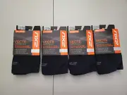 2XU MEN'S VECTOR LIGHT CUSHION COMPRESSION SOCKS IN BLACK SIZE X-Large XL New