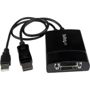 StarTech.com DisplayPort to DVI Dual Link Active Adapter, DisplayPort to DVI-D Adapter/Video Converter 2560x1600 60Hz, DP to DVI