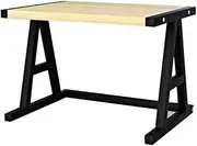 Printer Stand Wood Printer Stand Desktop Printer Shelf Multifunction Printer Desk Metal Frame Office Bedroom Fax Machine Scanning Printer Stand With Storage ( Color : Black+Light Walnut , Size : 50*30