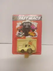 VTG 1985 McDonalds Fast Macs Big Mac Squad Car Pull Back Toy Sealed NOS