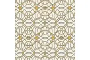 Versace La Scala Del Palazzo Geometric Textured Wallpaper (Cream/Gold) (One Size)