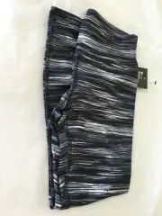 NWT Athletic Works Active Leggings Space Dye Navy Girls DriWorks Breathable