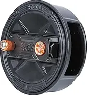 Klein Tools 27500 Tie Wire Reel, Quick Lock, Lightweight Aluminum, 12-18 Gauge Wire, Ambidextrous Rewind Knob