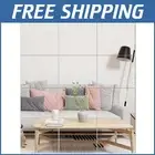 Shatterproof 12-Piece 14" x 12" Frameless Gym Mirror Tiles for Home Decor