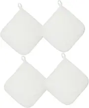 FRCOLOR 4Pcs Washcloths Soft Absorbent Face Towel Multi Purpose Bath Towels for Home Use Delicate Skin Care