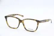 NEW BALENCIAGA BB 0078O 008 HAVANA GOLD BROWN AUTHENTIC FRAMES EYEGLASSES 53-18