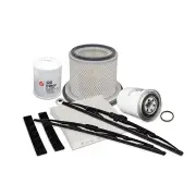 Sakura Front Wiper Blades & Filter Service Kit for Nissan Patrol GU 4.8L 04-07