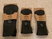 Sun Mountain Golf Sonnenalp Mid-Stripe Headcover 1,3,5 Set of three, Black - NEW