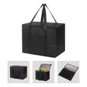 Thermal Ice Pack Foldable Cooler Bag Grocery Shopping Bags Insulated