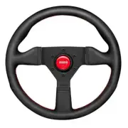MOMO MCL35AL3B Monte Carlo Steering Wheel Diameter: 350 mm Grip: Black Alcantara (for: Land Rover)