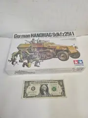German Hanomag 251/1 - 1/35 Scale Tamiya Truck Tank Kit#MM-120 NEW SEALED