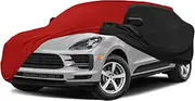 Indoor Car Cover Replacement for 2014-2025 Porsche Macan, Luxurious Stretch Satin Custom-fit Indoor Car Cover for Dust-Proof, Underground Garage, Car Show
