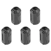 Clip-on Ferrite Ring Core- 9mm / Black / 5pcs Suppression Cable Clip