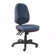AFRDI RATED Ergonomic Office Typist Task Adjustable High Back Chair 10 YR WRNTY
