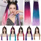 Elastic Band Wrap On Box Braids Twist Ponytail Hair Extensions For Women Kids