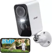 ieGeek 5MP Wireless Security Camera Outdoor Rechargeable Battery CCTV Camera