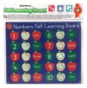 Learning Can Be Fun - Felt Learning Board Numbers