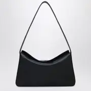 [AESTHER EKME] Black leather soft baguette bag One size Black