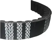 LUMIXE Drive Belt Clutch 743 765 835 843 845 17.5 20 30 Drive Belt 125cc 150cc GY6 CVT Drive Belt, for 152QMI 157QMJ Scooter Moped ATV Go Kart Scooter Drive Belt(845-17.5-30) Scooter Engine Power Belt
