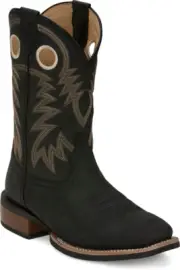 Justin Show Stopper Black - Boot Mens Western - Fn7122