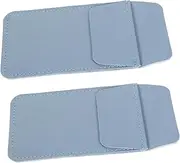 [CANIGHT] Doctor Pen Protector Bag 2pcs Pu Leather Pen Case Pouch Reusable Compact and Portable for Office
