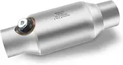 2.5" Catalytic Converter Universal Cat Converter with O2 Port (EPA Compliant)