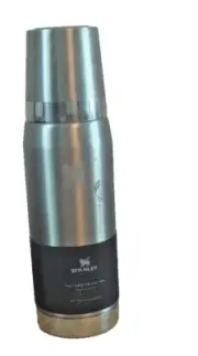NEW Stanley Silver 25 oz The Forge Collection Thermal Bottle Metal