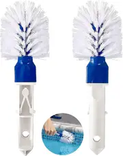 Swimming Pool Brush Head Swimming Pool Head Step Angle Brushes Whirlpool Bath Cleaning Brush For Ground Floor In Ground Swimming Pool 2pcs