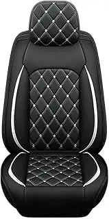 QIOZO Universal Car Seat Cover Accessory for MG ZR MG ZS MG ZT MG ZT MG ZT- T MGA MGB GT MGC MGF MGR V8 MGY Midget Mon Parts Automobiles/Waterproof/Black and White