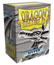 Sleeves - Dragon Shield - Box 100 - Silver