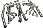 daili Store Stainless Exhaust Headers Manifolds & X Pipe for 05-13 Compatible with Chevy Compatible with Corvette C6 LS2 LS3