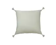 Accessorize Pair Of Indra Cotton Tassel European Pillowcases - Off White