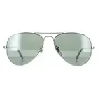 Ray-Ban Sunglasses Aviator 3025 W3275 Silver Grey Mirror Small 55mm