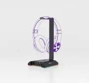 Gaming Headphone Holder, Aluminium RGB Headset Stand with 7.1 Surround Sound
