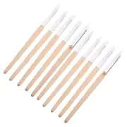 10 Pcs Clock Cleaning Kit Sanding Dial Stick Watch Solution Dust Pen