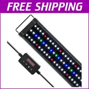 Elegant ClassicLED 21W Fish Tank Light with Adjustable Brightness and Timer