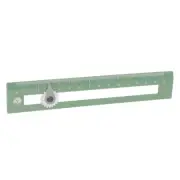 Green Compass Ruler Two In One High Accurate Student Drawing Compass NY