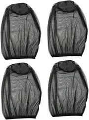 Mosquito Net Hat 4 Pack for Head Unisex Cap Outdoor Fishing Camping Breathable Sunshade Cover