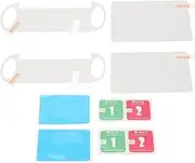 Game Console Screen Protector, 9H Tempered Glass, HD PET Front and Back Screen Protector, Scratch-Resistant Screen Protector, Compatible with PS Vita 1000