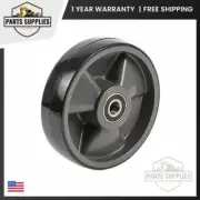 Pallet Jack Steer Wheel Assy for Atlas AA-30 AA-50 Poly on Nylon P210335-B-ST