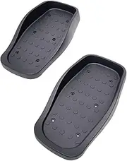 2X Elliptical Machine Pedals Foot Pedal Replacement Practical Durable Exerciser Stepper Footboard for Workout, Home Gym Use