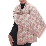 SWANT PANY Scarf for Women Pashmina Blanket Shawls and Wraps Winter Dusty Pink