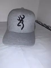 NWT BROWNING TURLEY SNAP BACK MESH BACK BALL CAP HAT BUCKMARK LOGO ADJUSTABLE