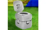 Weisshorn 22L Portable Camping Toilet Outdoor Flush Potty Boating