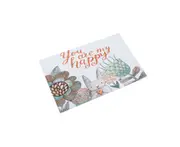 Place Mats Cartoon Easter Spring Rabbit Floral Flowers Personalized Table Mats - C