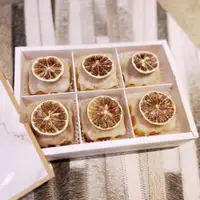 在飛比找松果購物優惠-【樂施達烘焙】檸檬磅蛋糕 禮盒包裝 6入組 高雄自取免運 (