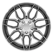 18" Gunmetal Machined Wheel [fits 1993-2002 Pontiac Firebird] - RVO4833