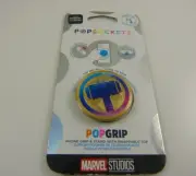 Pop socket phone grip and stand for iphone stand for phone Thor Hammer Marvel
