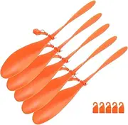 LOLIPPYY Model Airplane Propellers 5 Sets Large Propeller Blades for Rc Planes Fighter Plane Models Student Science Projects